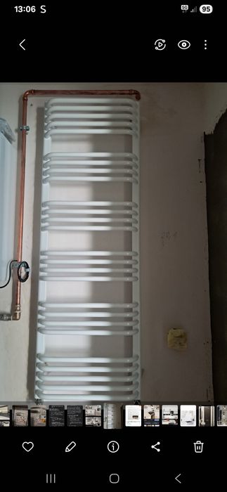 Grzejnik łazienkowy drabinka