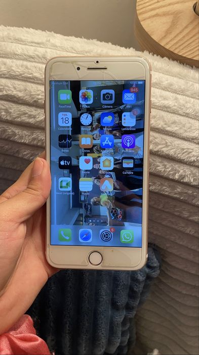iPhone com Bateria 100%. Defeitos: a camera frontal não funciona!
