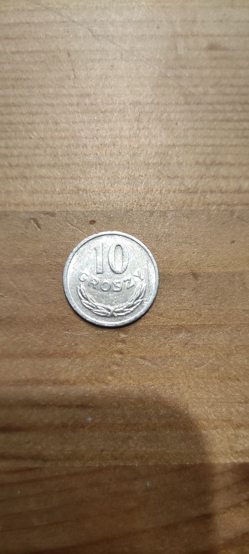 Moneta 10 groszowa z PRL-U