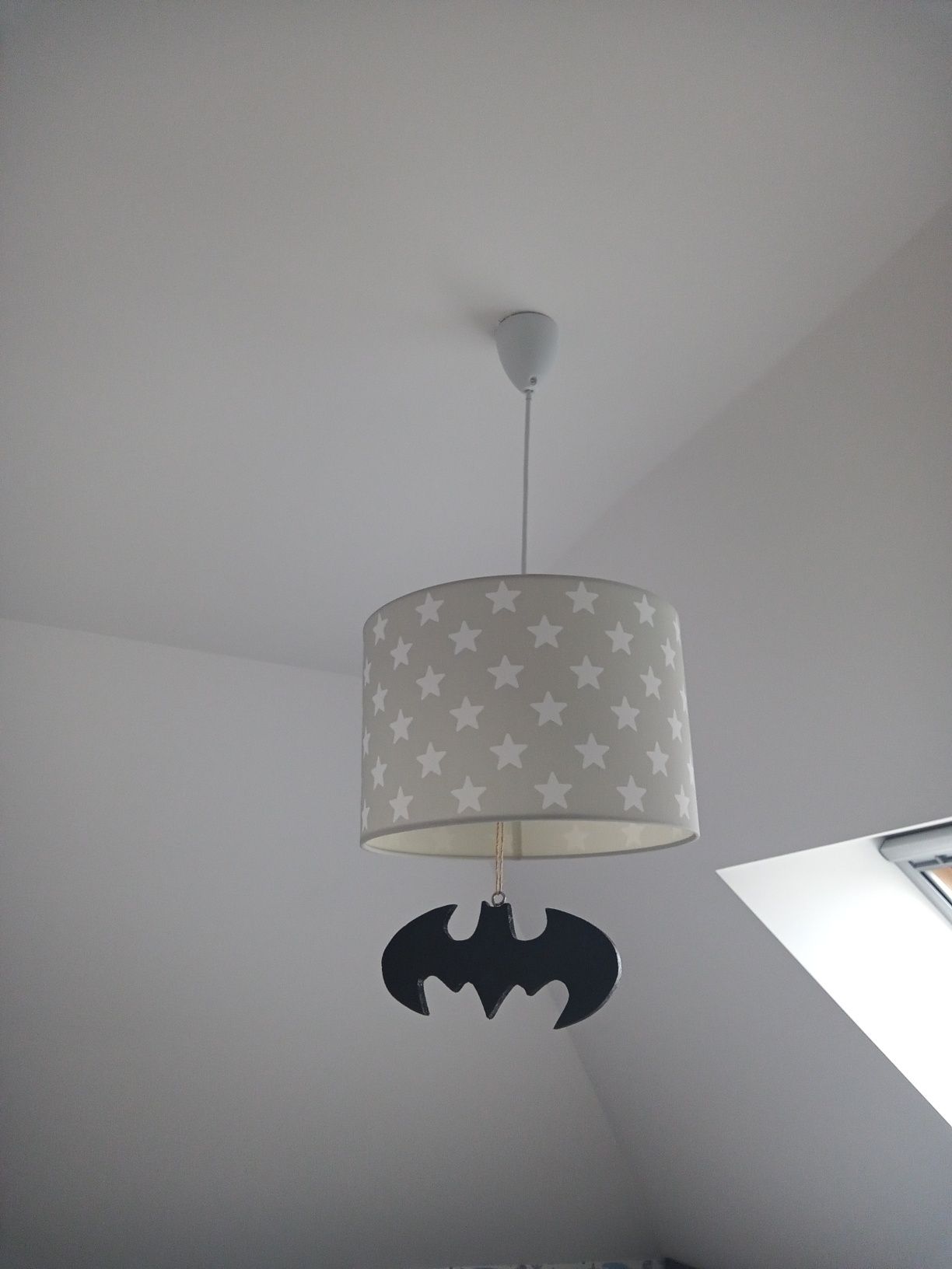 Kids Concept Lampa wisząca walec gwiazdki do pokoju dziecka