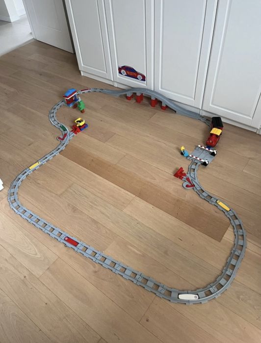Lego duplo pociąg i tory kolejowe - trzy zestawy