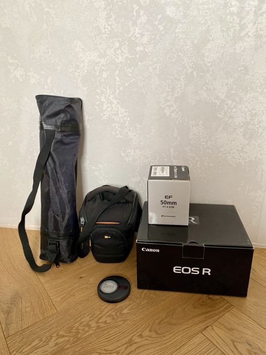 ОПЛАТА ЧАСТИНАМИ, Canon R BODY, об’єктив 50 EF f/1,4, штатив, SONY