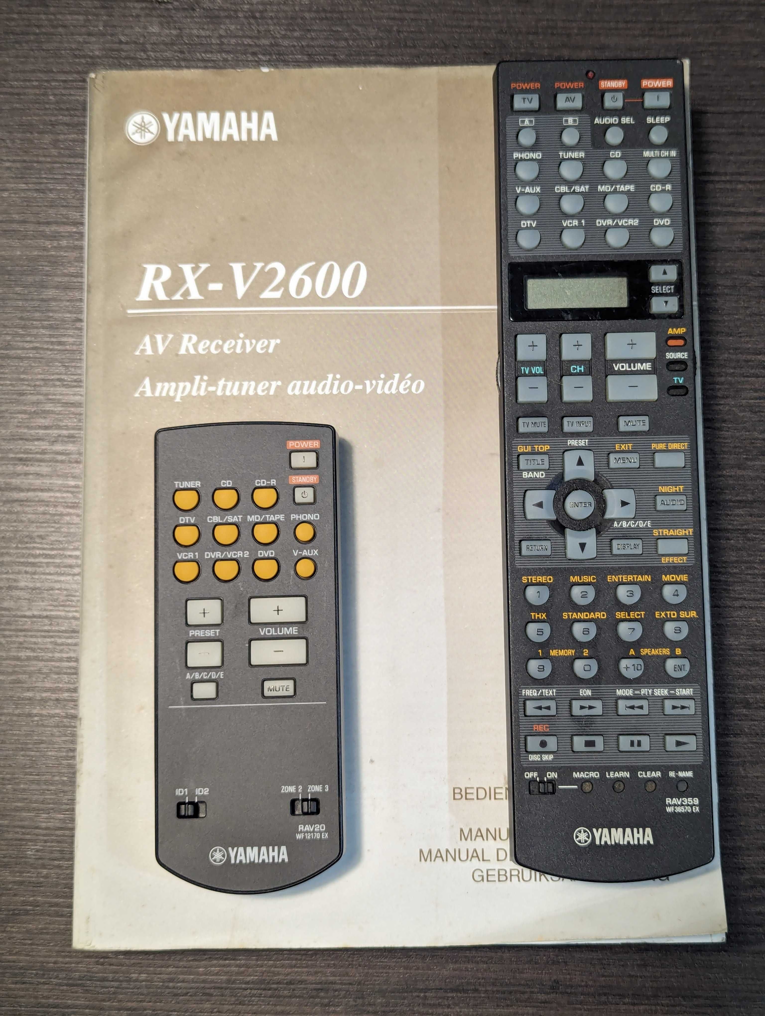 Amplificador A/V Yamaha RX-V2600