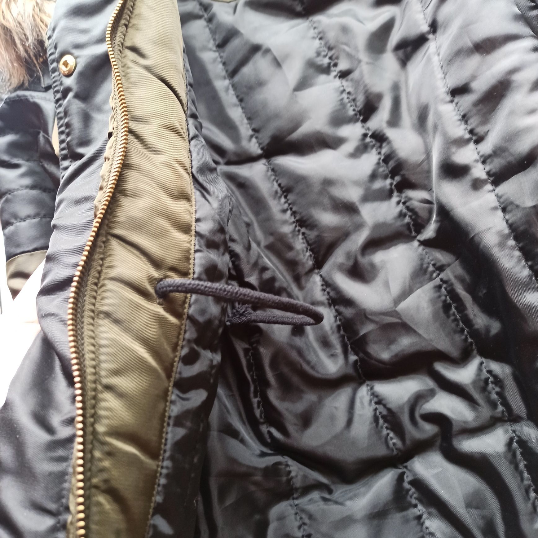 Куртка курточка демисезонная оливкового цвета
