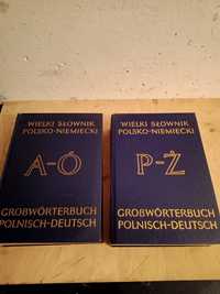 Wielki Słownik Polsko-Niemiecki rok 1977