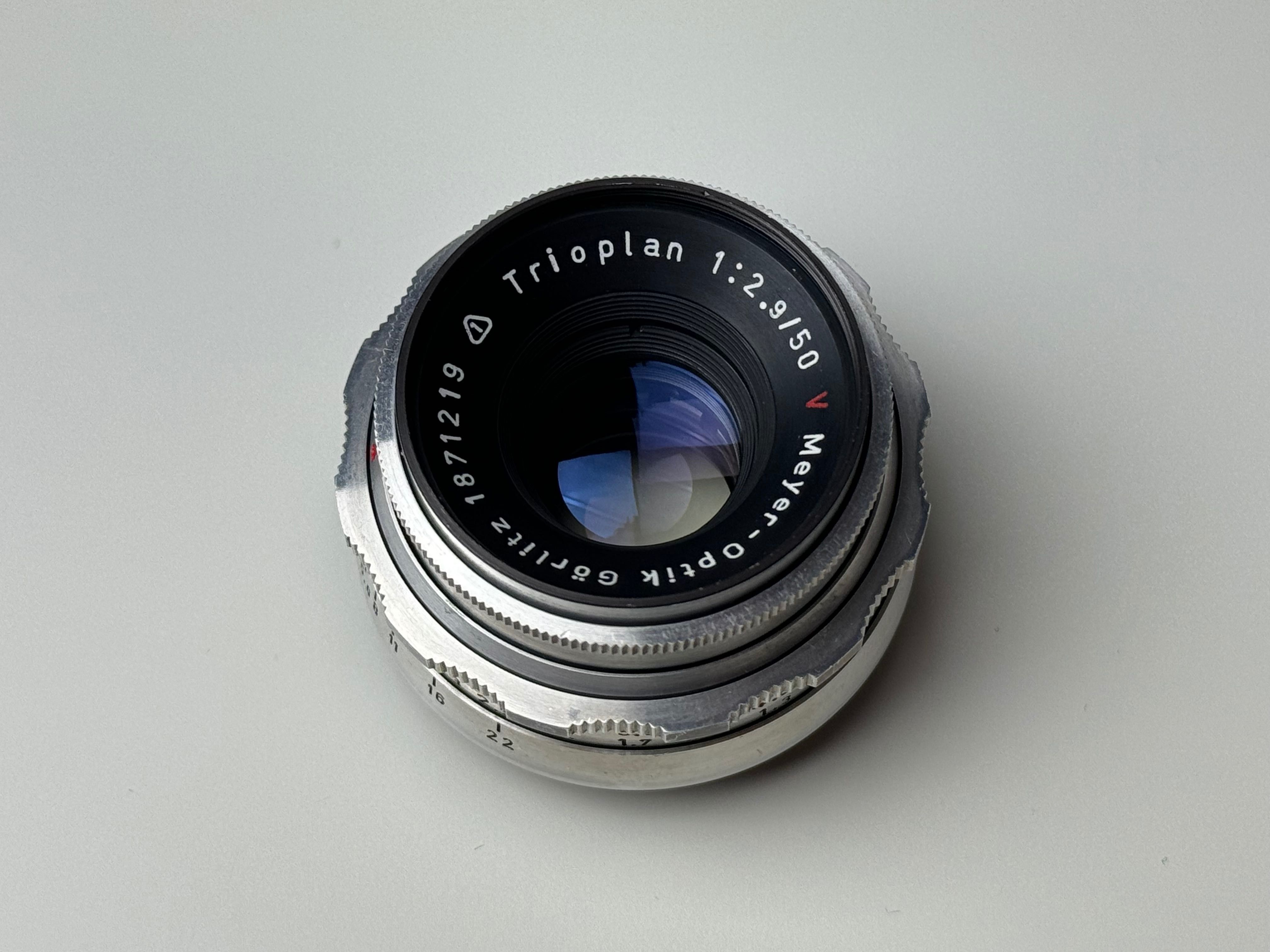 Trioplan V 2.9/50mm Meyer-Optik Gorlitz - M42