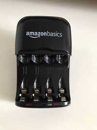 Ładowarka do akumulatorków baterii Amazon Basic do AA baterie AAA +USB