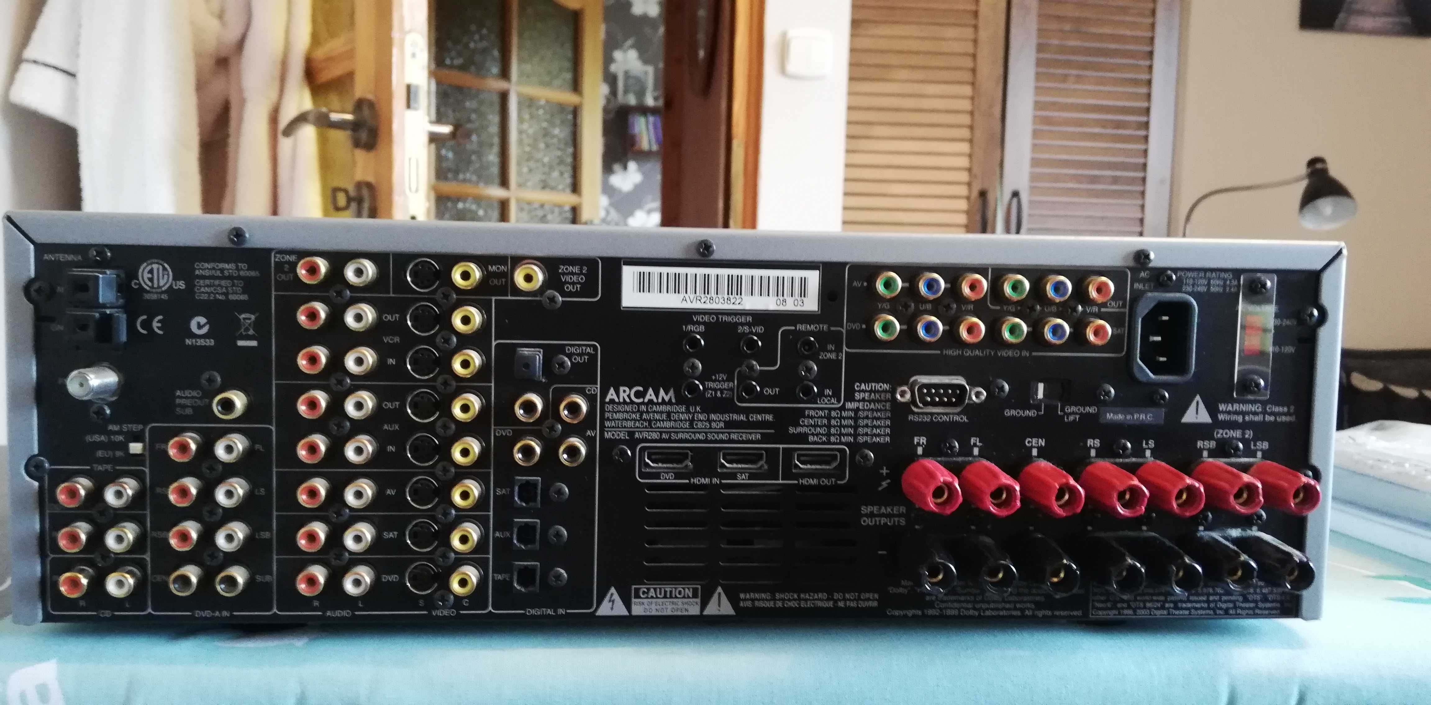 Amplituner Arcam AVR280