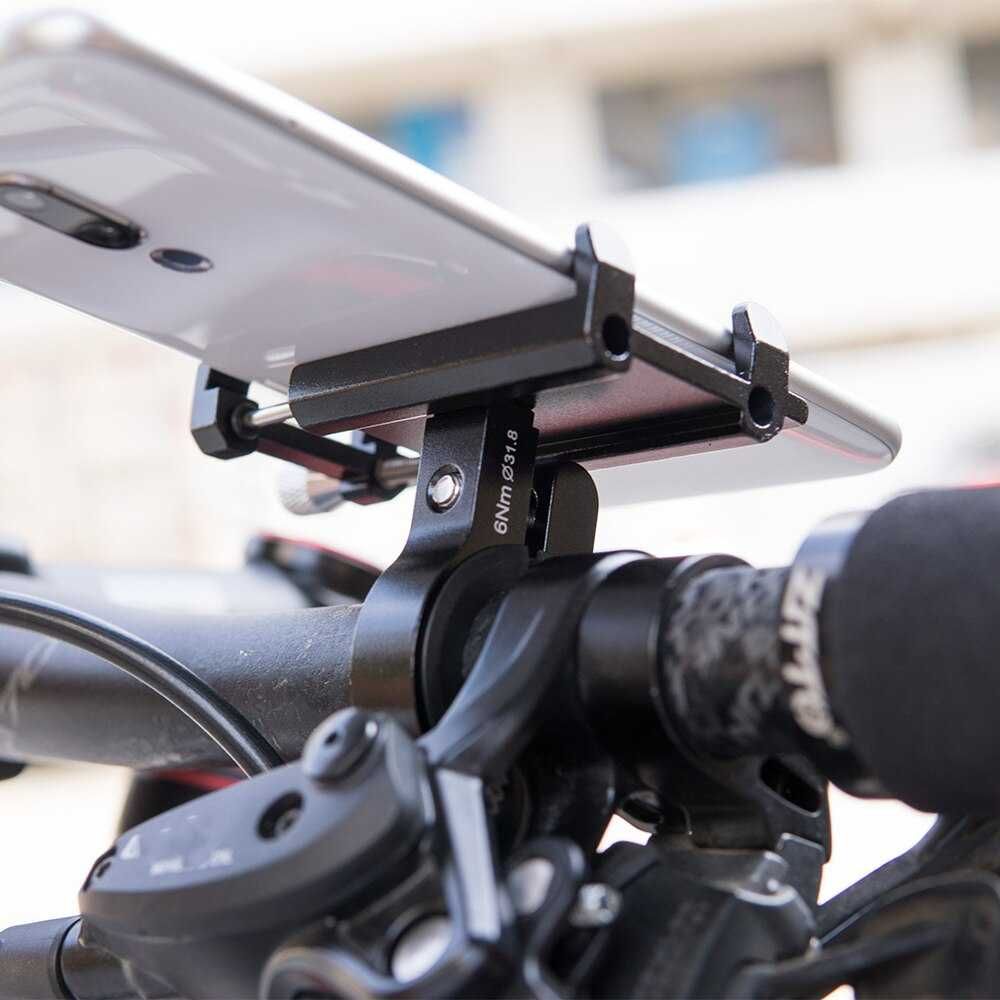 Nowy aluminiowy uchwyt rowerowy na telefon ZTTO na motocykl skuter