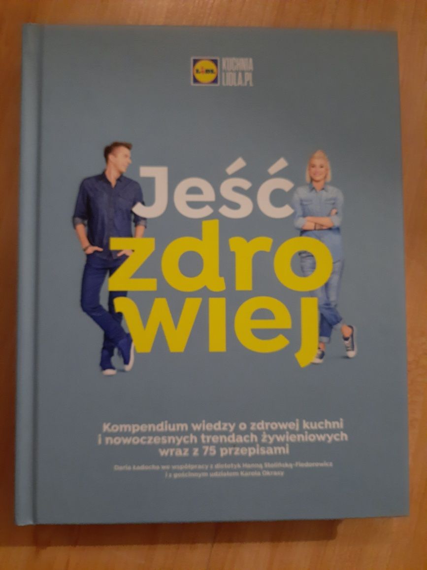 Jeść zdrowiej książka Lidla