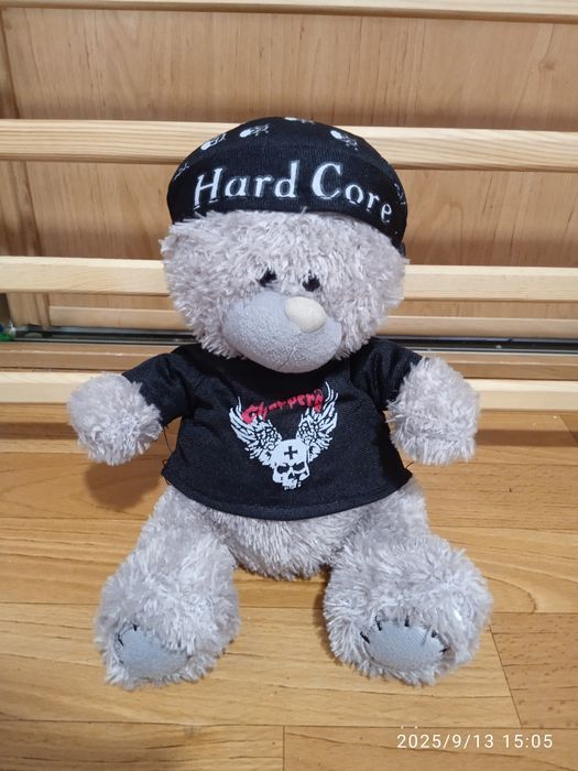 Miś przytulanka metalowiec Hardcore Choppers
