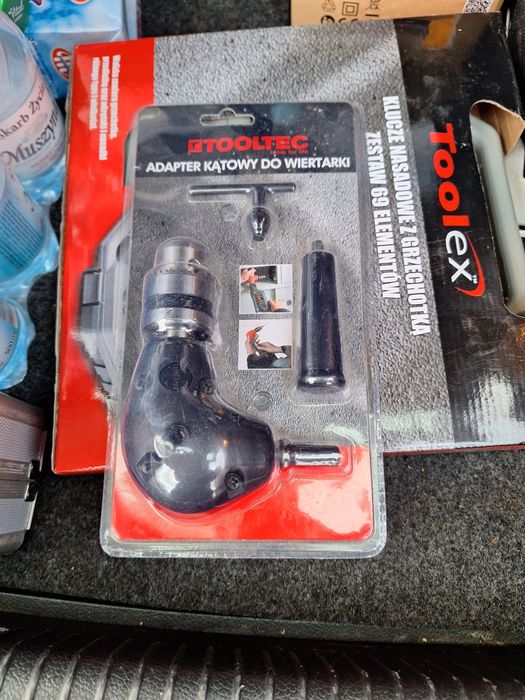 Adapter kątowy do wiertarki, nowy.