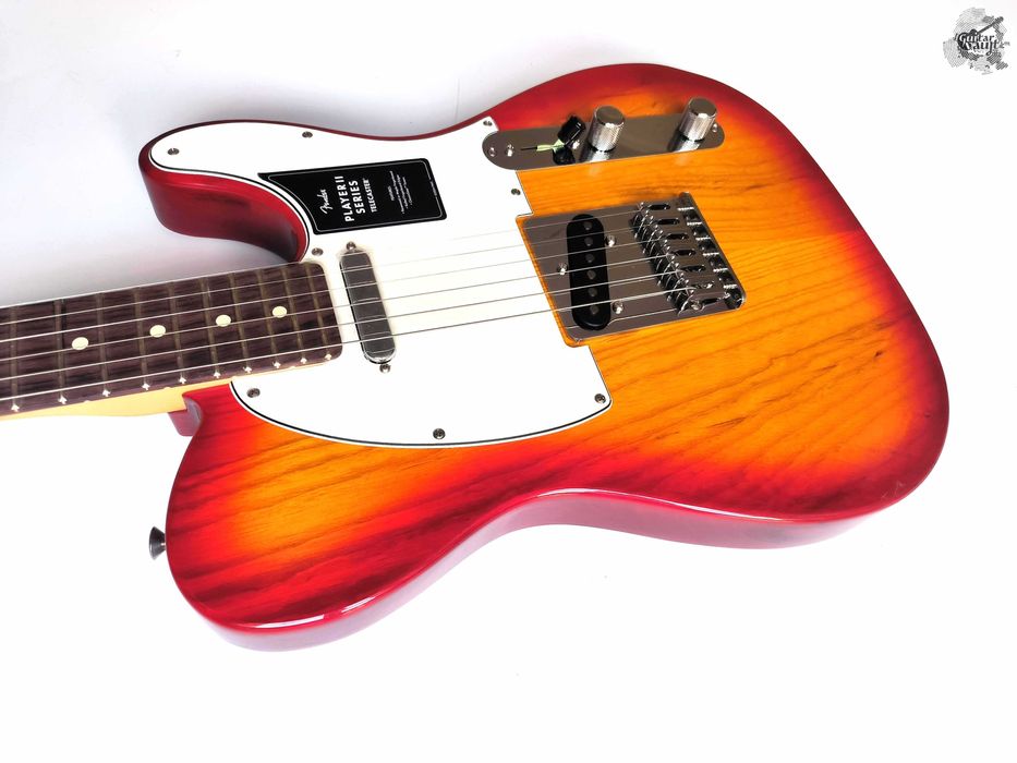 '2024 Fender® Player II Telecaster® Chambered Ash RW Aged Cherry Burst