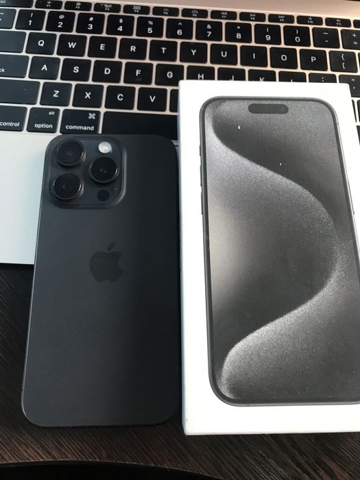 Apple iphone 15 Pro 128Gb Black Titanium Фізична Сім