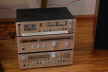 Aiwa aa8700/ad6900/at9700 cały komplet od pierwszego właściciela 230v