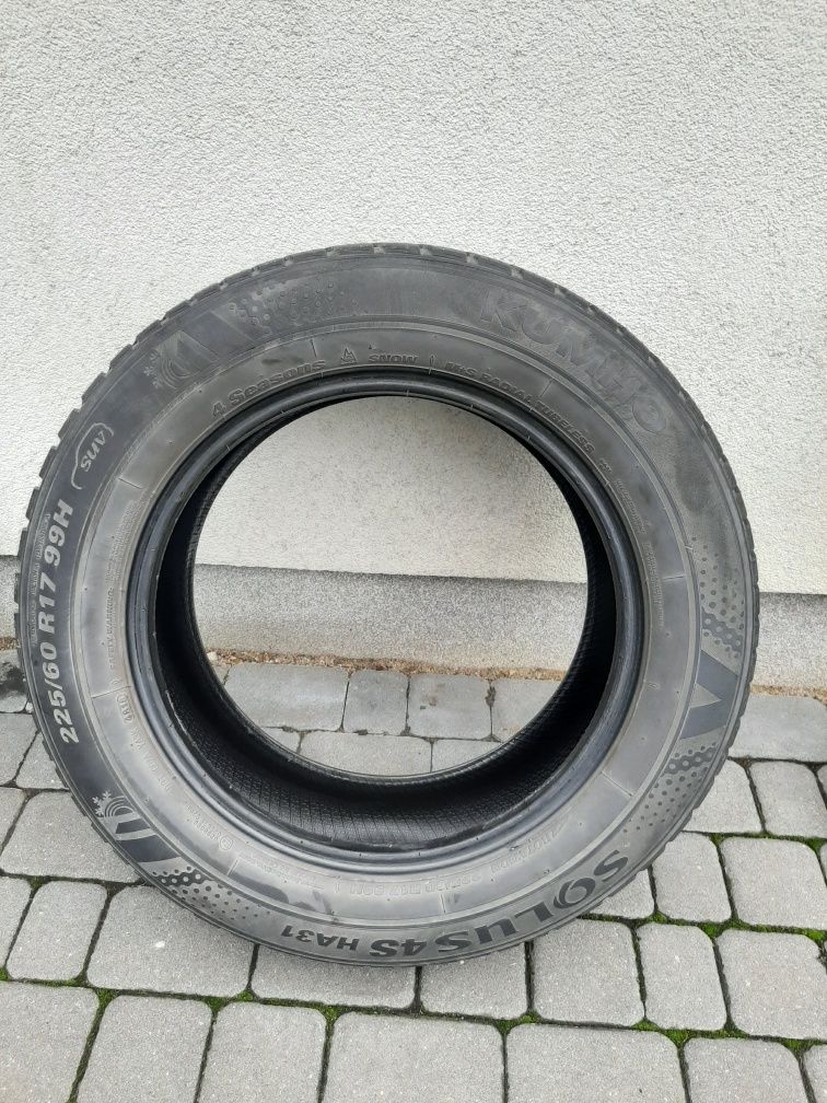 Opony 2 szt. SUV wielosezonowe KUMHO 225/60 R17