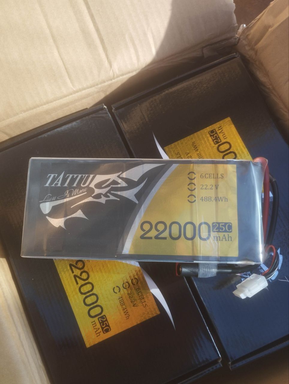 Tattu Lipo 6S 22000 оригінал акумулятор для дронів