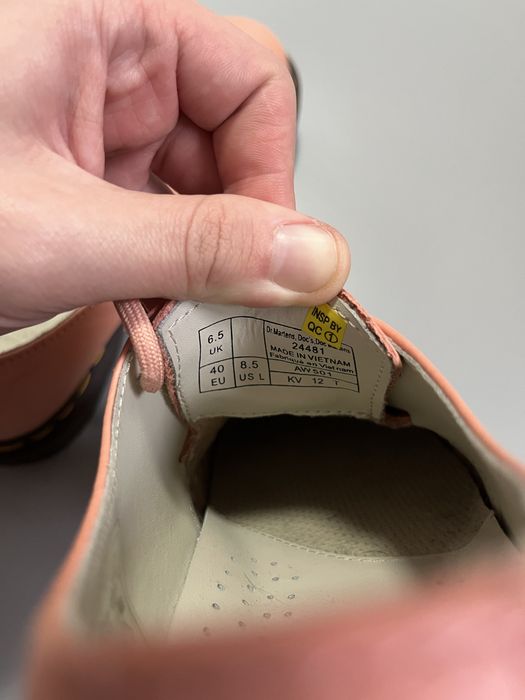 Dr Martens 1461 Pink Leather 1460 Cherry Red 40(25cm)