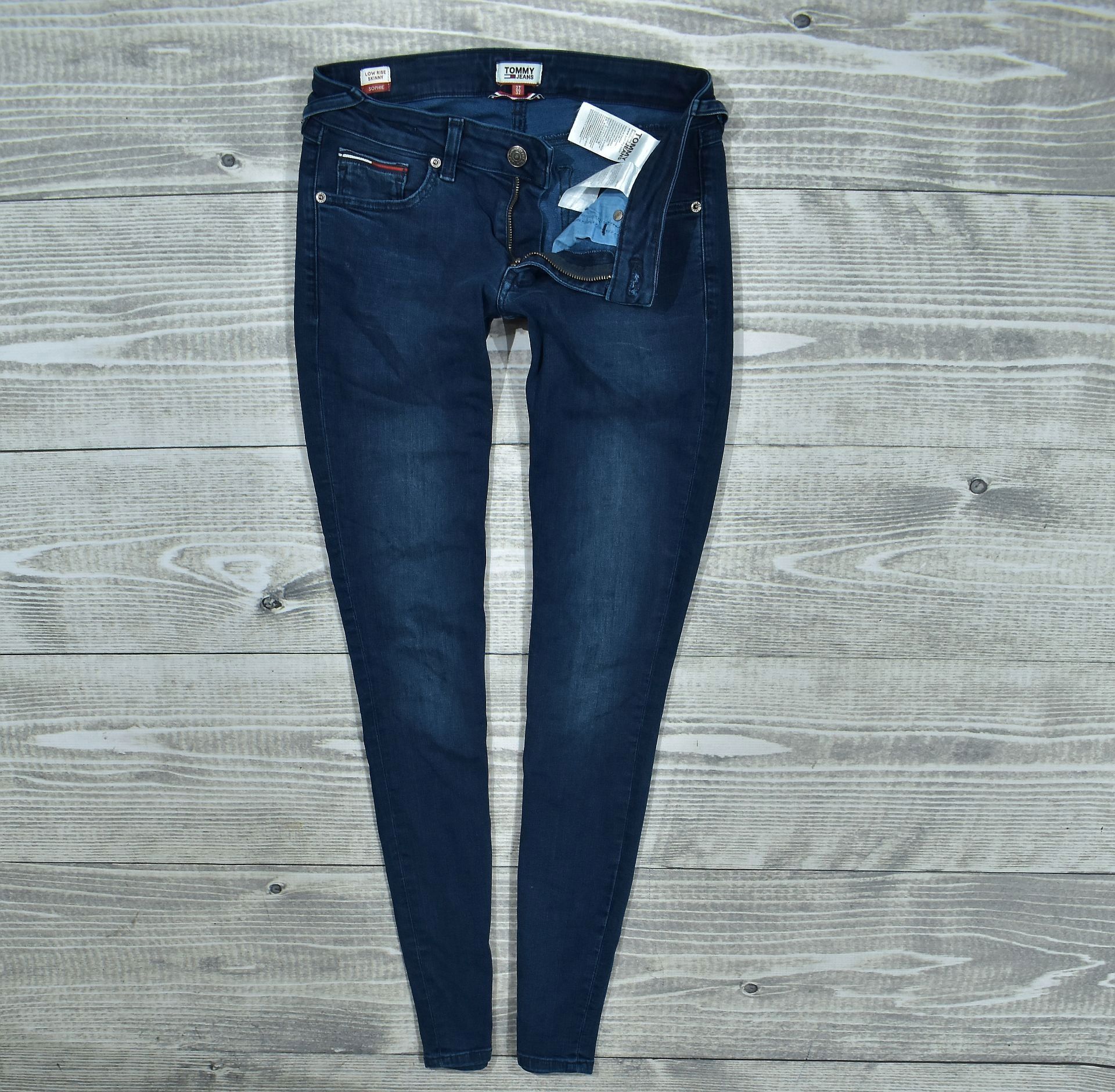 TOMMY HILFIGER Low Rise Skinny Sophie Jeansy 27 32