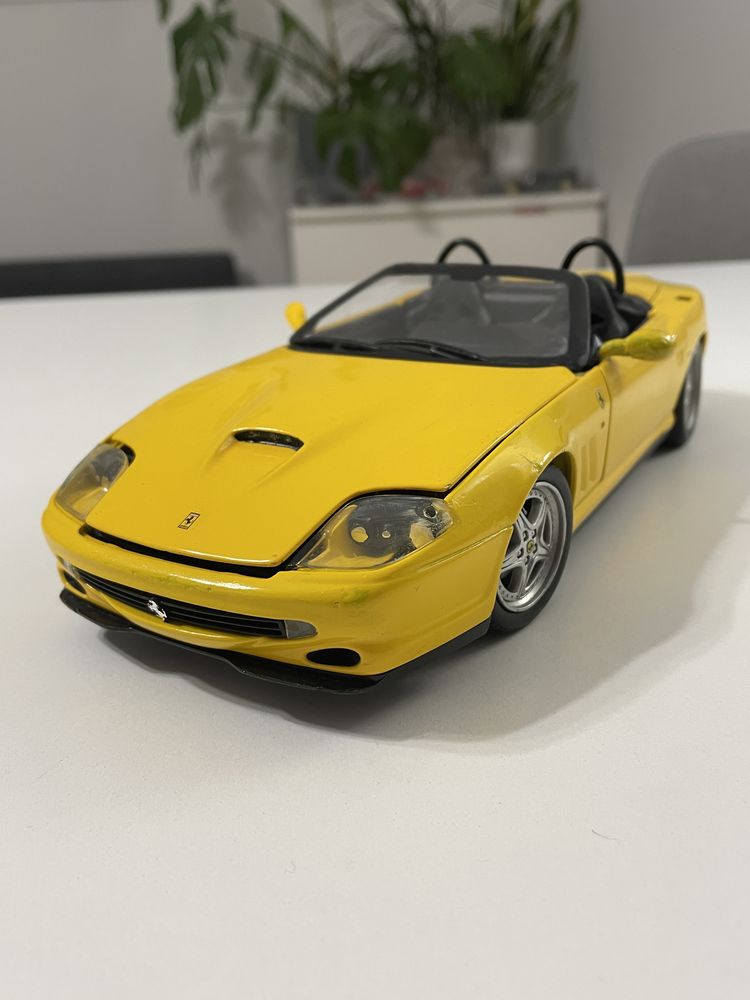 Model Ferrari 550 Barchetta 1:18 Hot Wheels 1/18 Koszalin