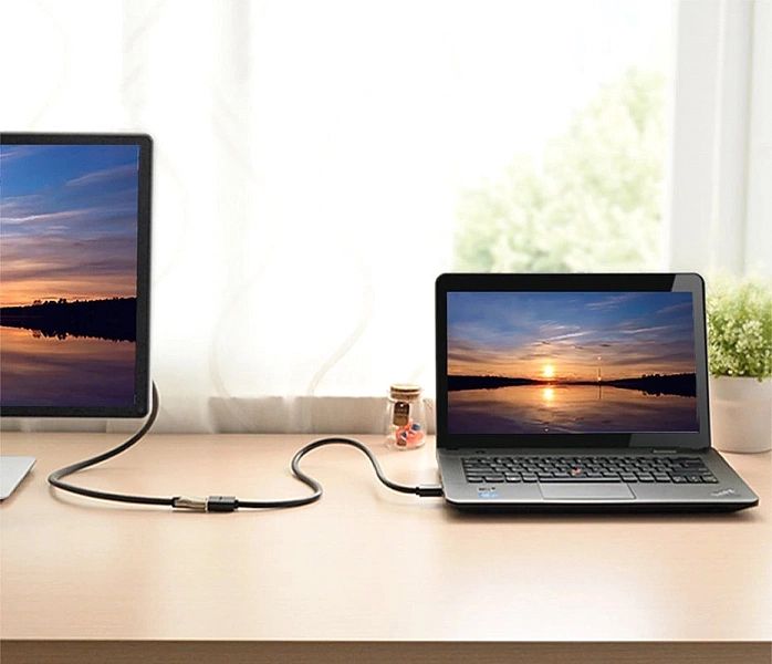 Ugreen kabel przewód adapter przejściówka przedłużacz HDMI (żeński) -