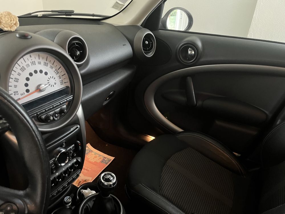 Mini countryman cooper 1.6 gasolina azul/tecto branco