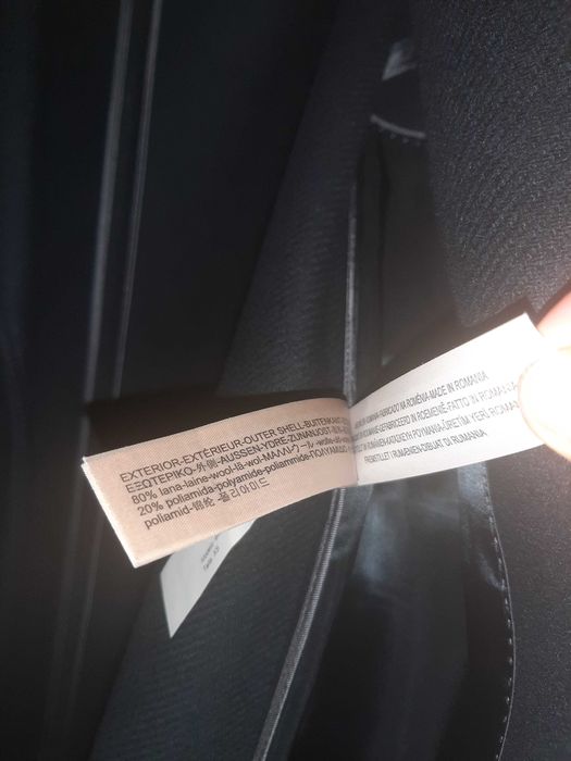 Colete preto Massimo Dutti