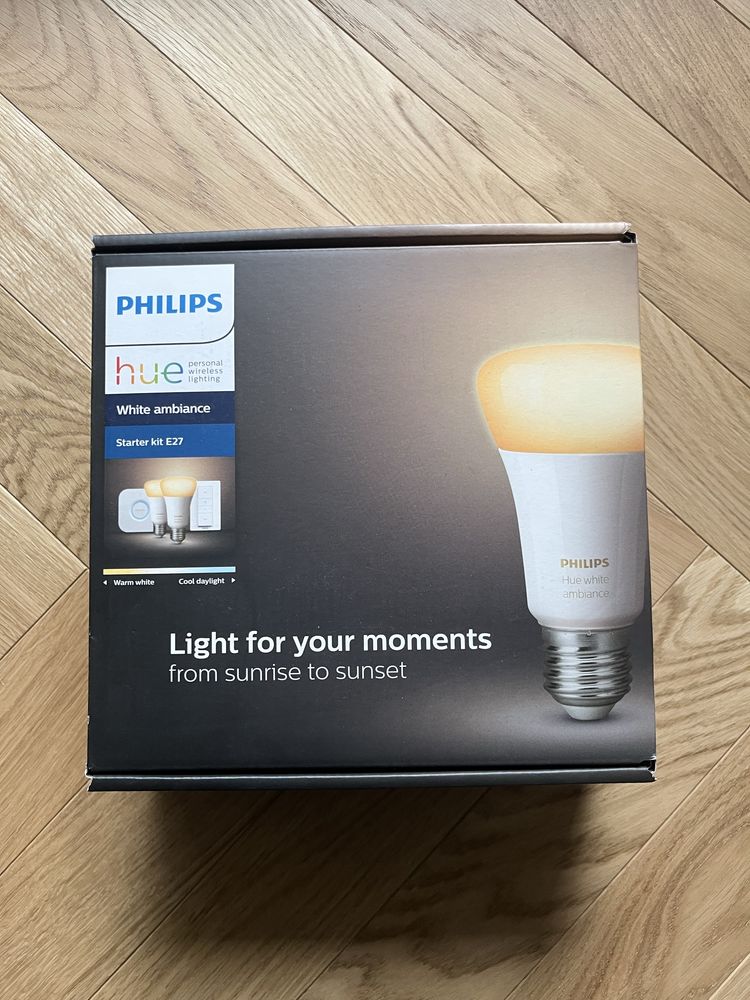 Philips Hue White Ambiance Starter Kit E27