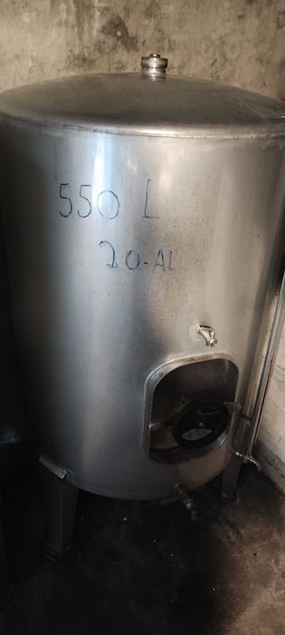 Cuba inox 550 litros