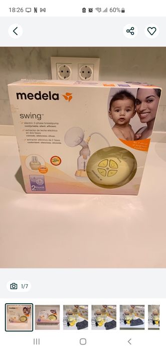 Bomba  de  Leite materno  Da marca modela