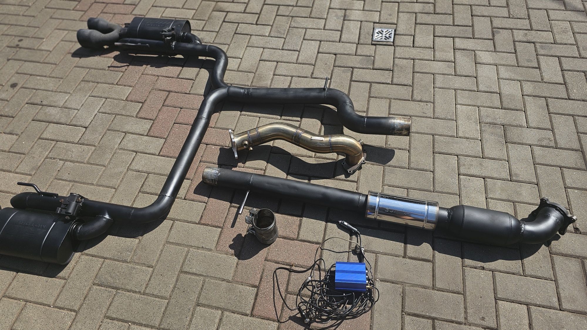 Wydech aktywny przelot przepustnice audi a6 c7 a7 3.0 bitdi
