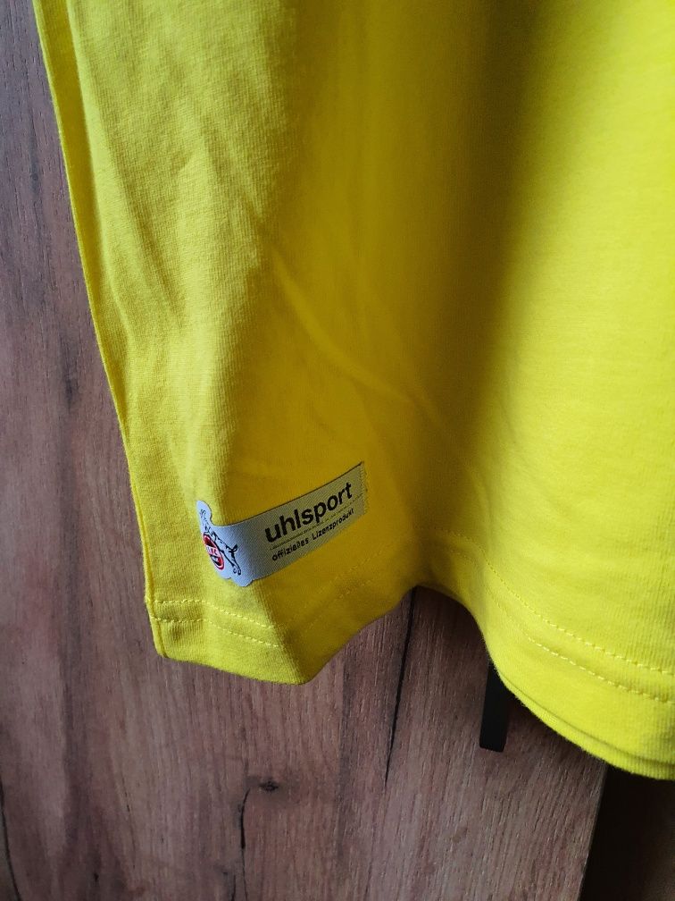 Koszulka bawełniana klubowa dla fanów FC Koln firmy Uhlsport, rozmiar