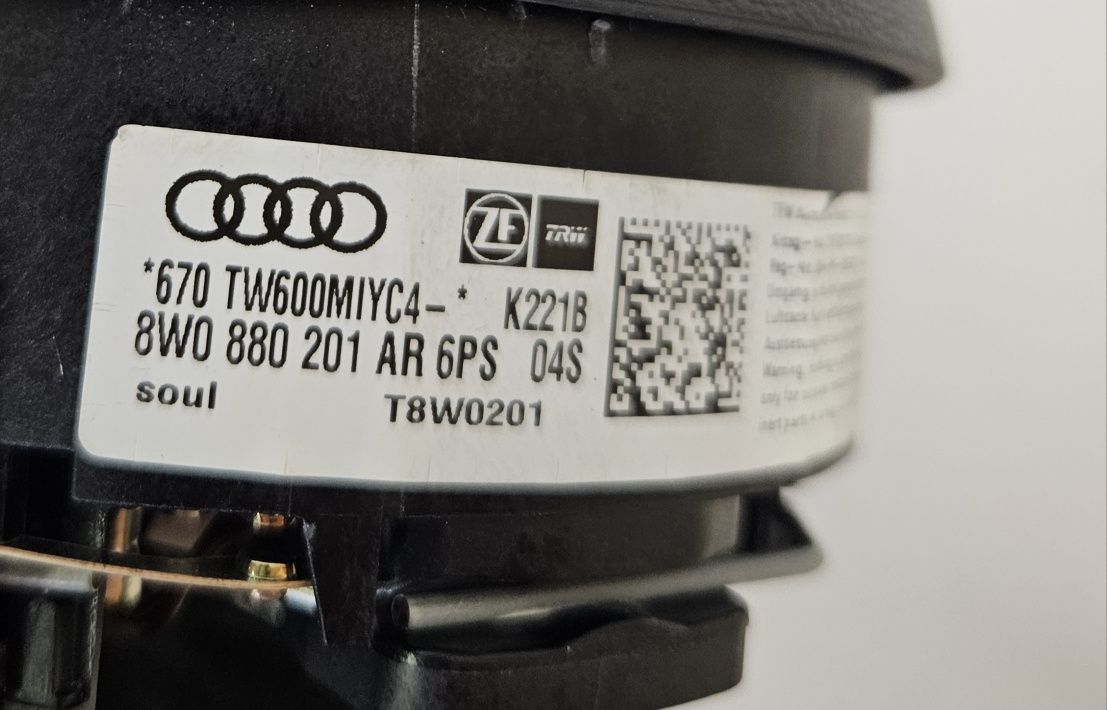 Audi a4 b9 a5 8w f5 poduszka powietrzna kierowcy airbag w kierownicę