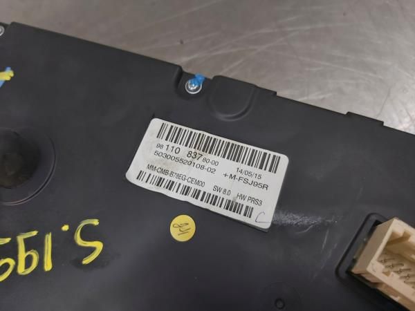 Quadrante / painel de instrumentos CITROËN C4 Picasso II