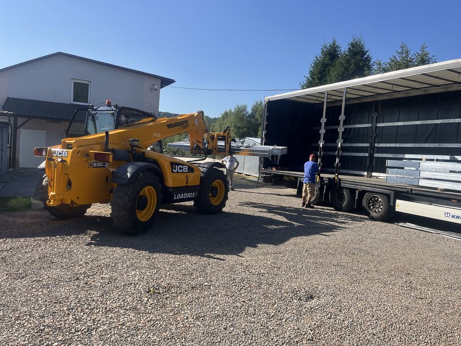 Wynajem/ Uslugi ladowarka telekopowa