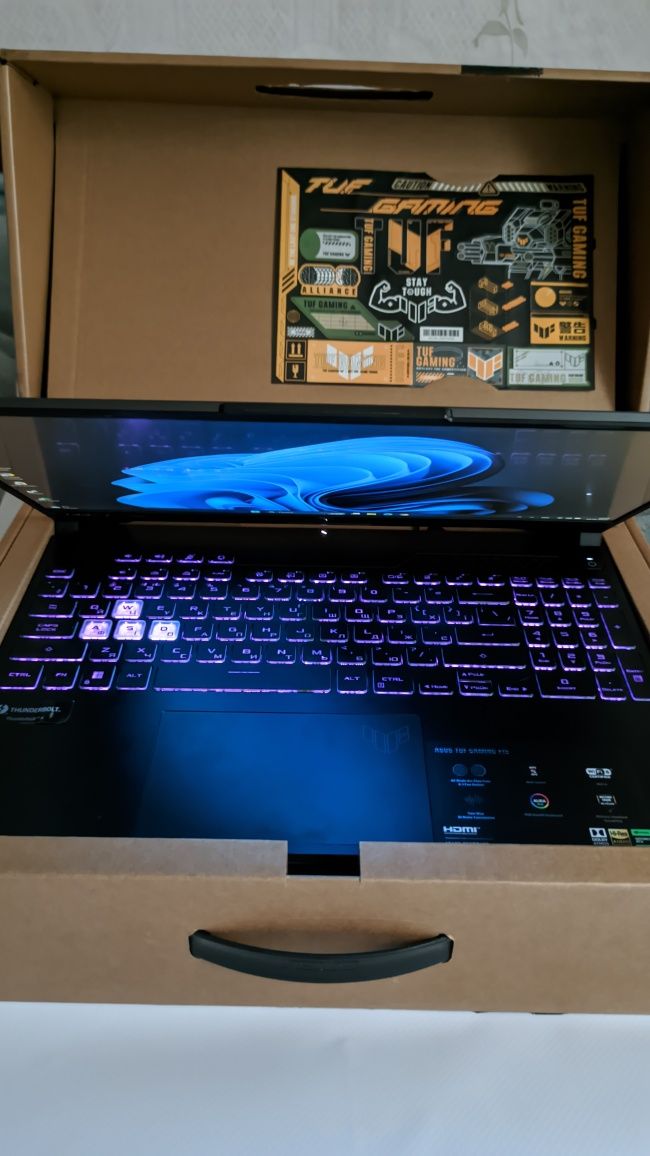Новий Asus Tuf gaming F15 Core i5-12500H