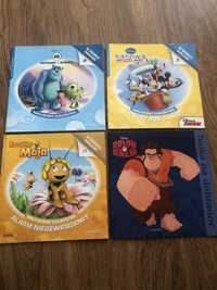 4 książeczki bajeczki Disney pszczółka Maja myszka Miki