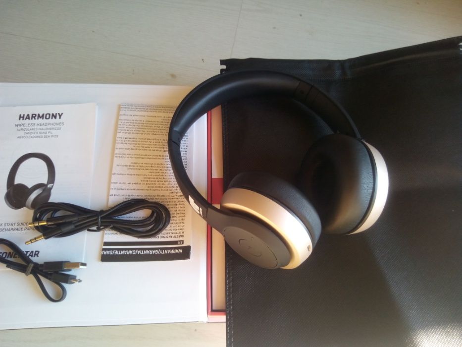 Headphones Auscultadores (sem fios) BLUETOOTH c/bolsa HARMONY D N