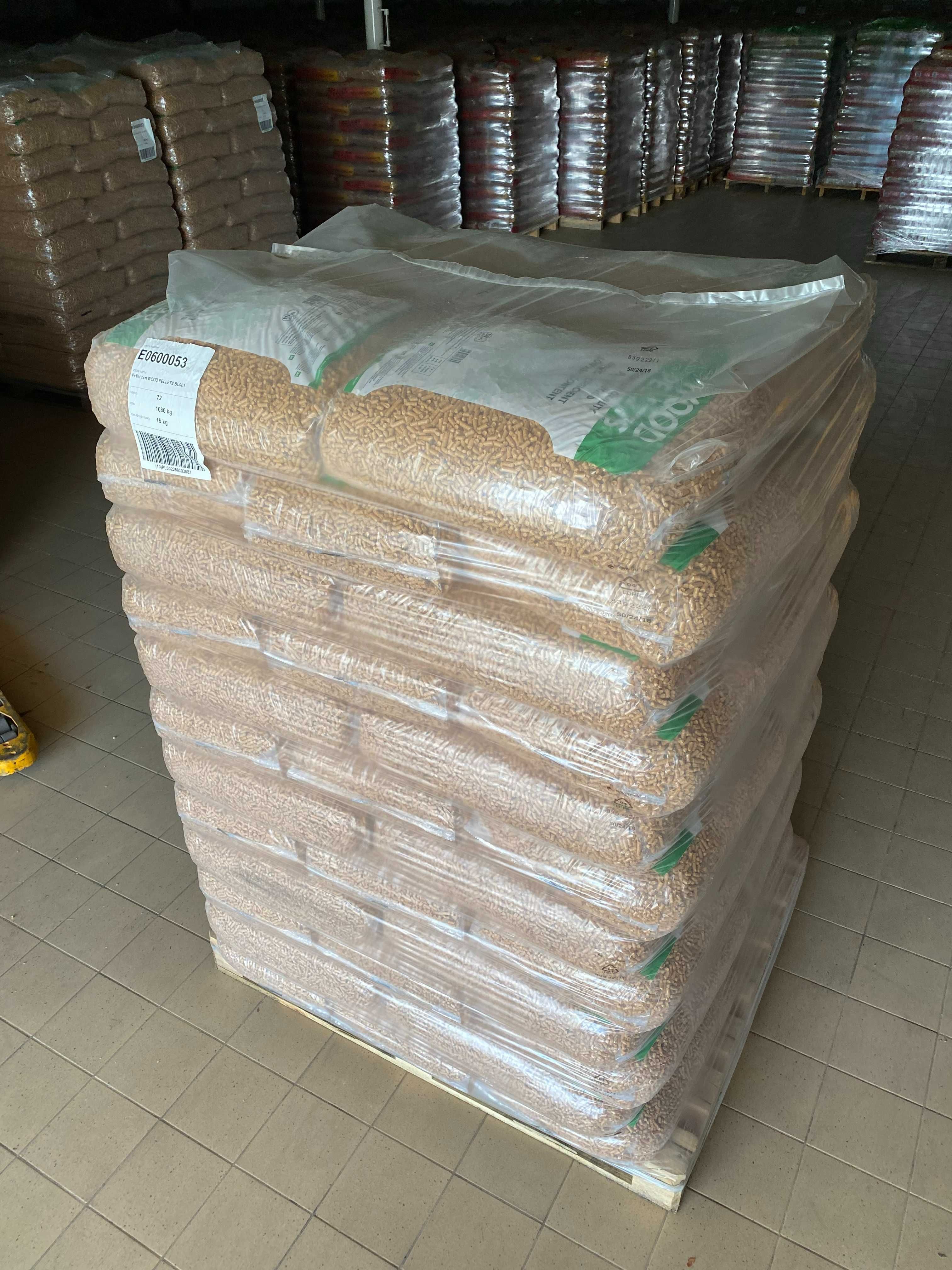 Pellet IKEA Wood Pellets certyfikat En plus A1 - dostępny od ręki