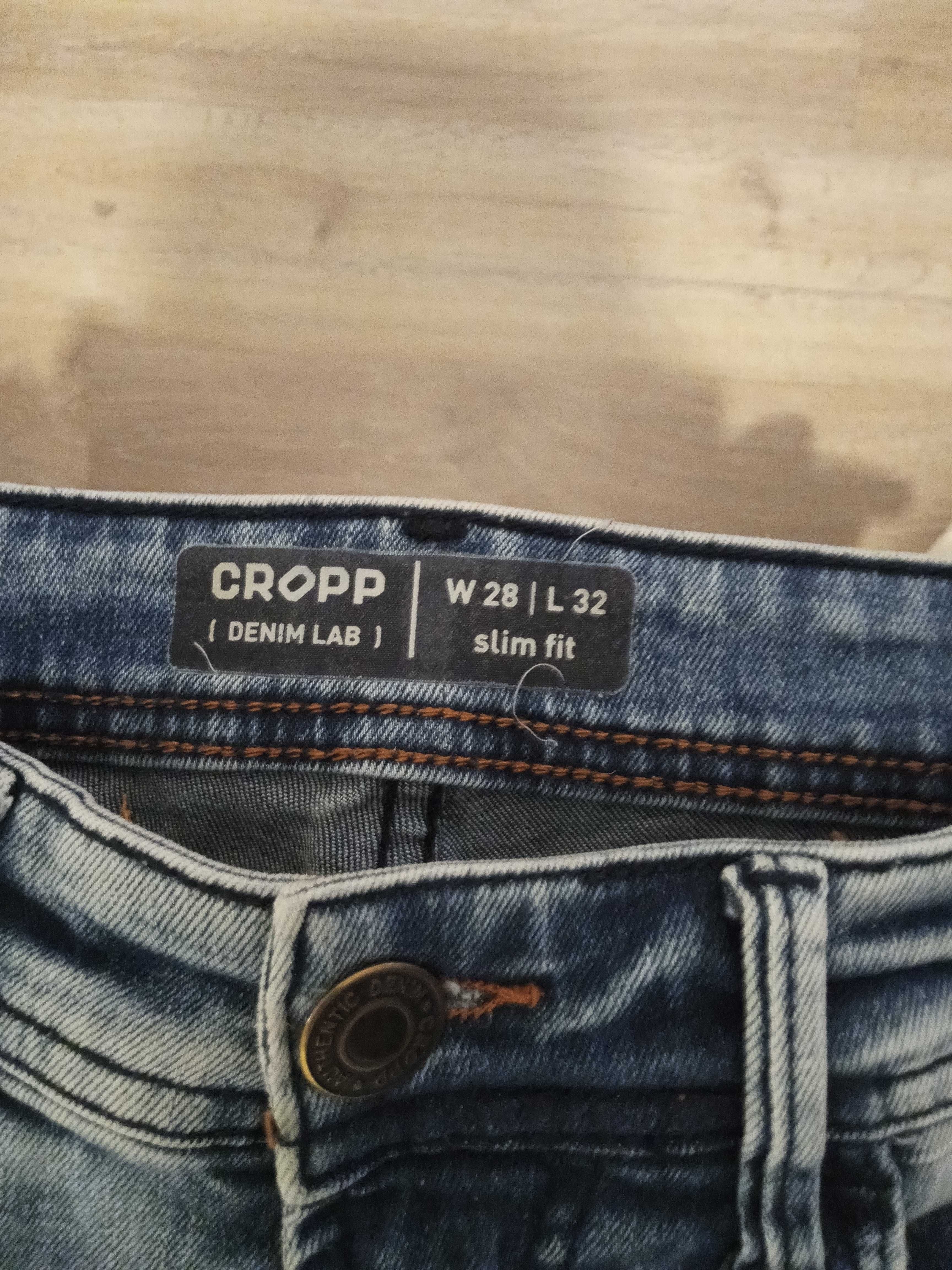 Spodnie jeansowe CROPP W28 L32 Slim Fit