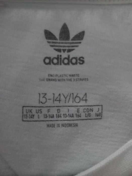 Oryginalna koszulka Adidas dla dziewczynki 164
