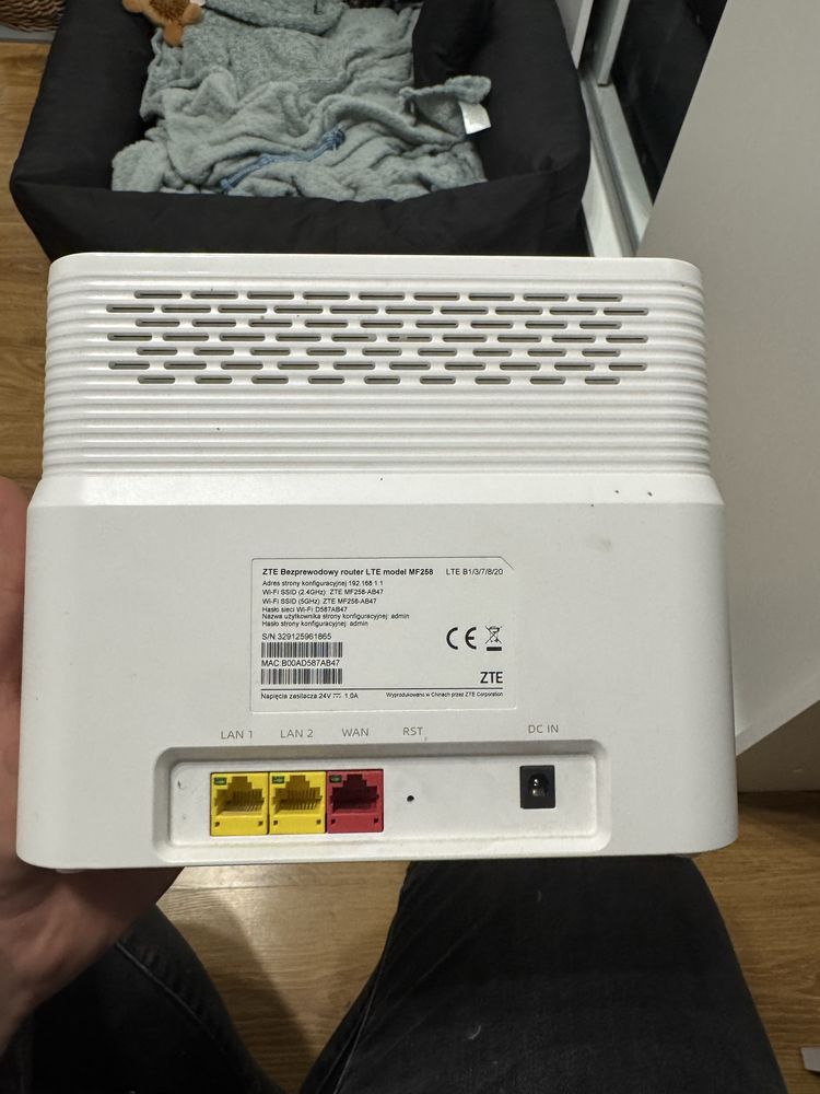 ZTE Bezprewodowy router LTE model MF258