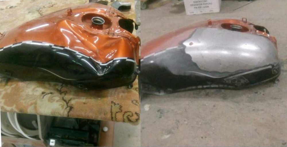 Lakierowanie, naprawa motocykli