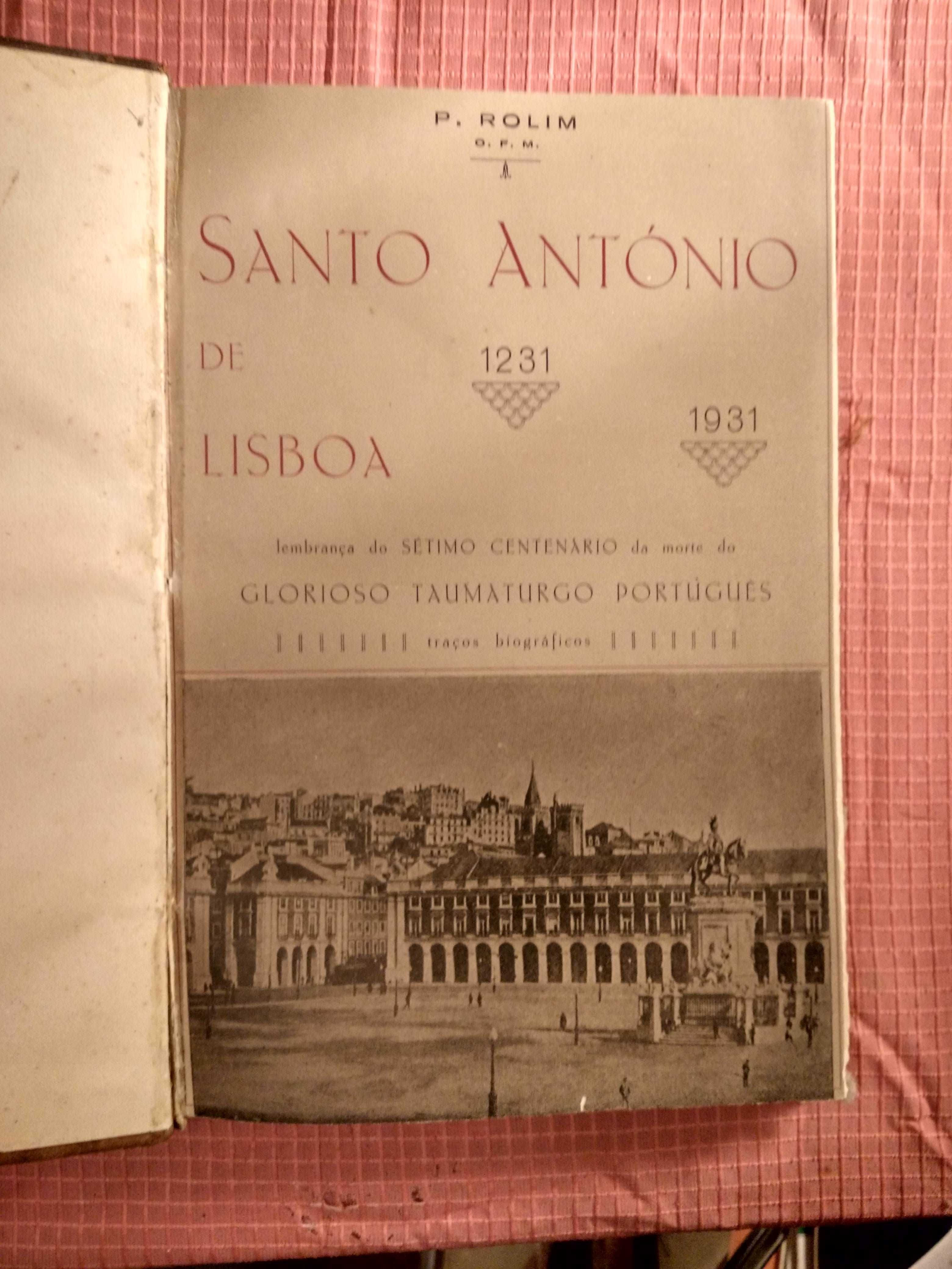 Santo António de Lisboa - ROLIM (P.) - Encadernado - (1931)