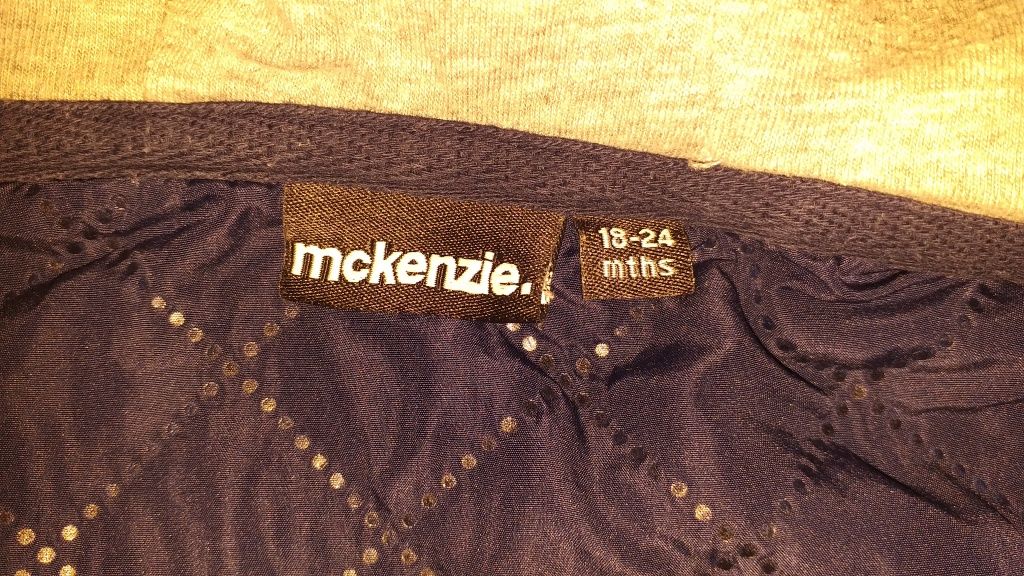 Bluza rozpinana, McKenzie r. 86-92, na 18-24 m.