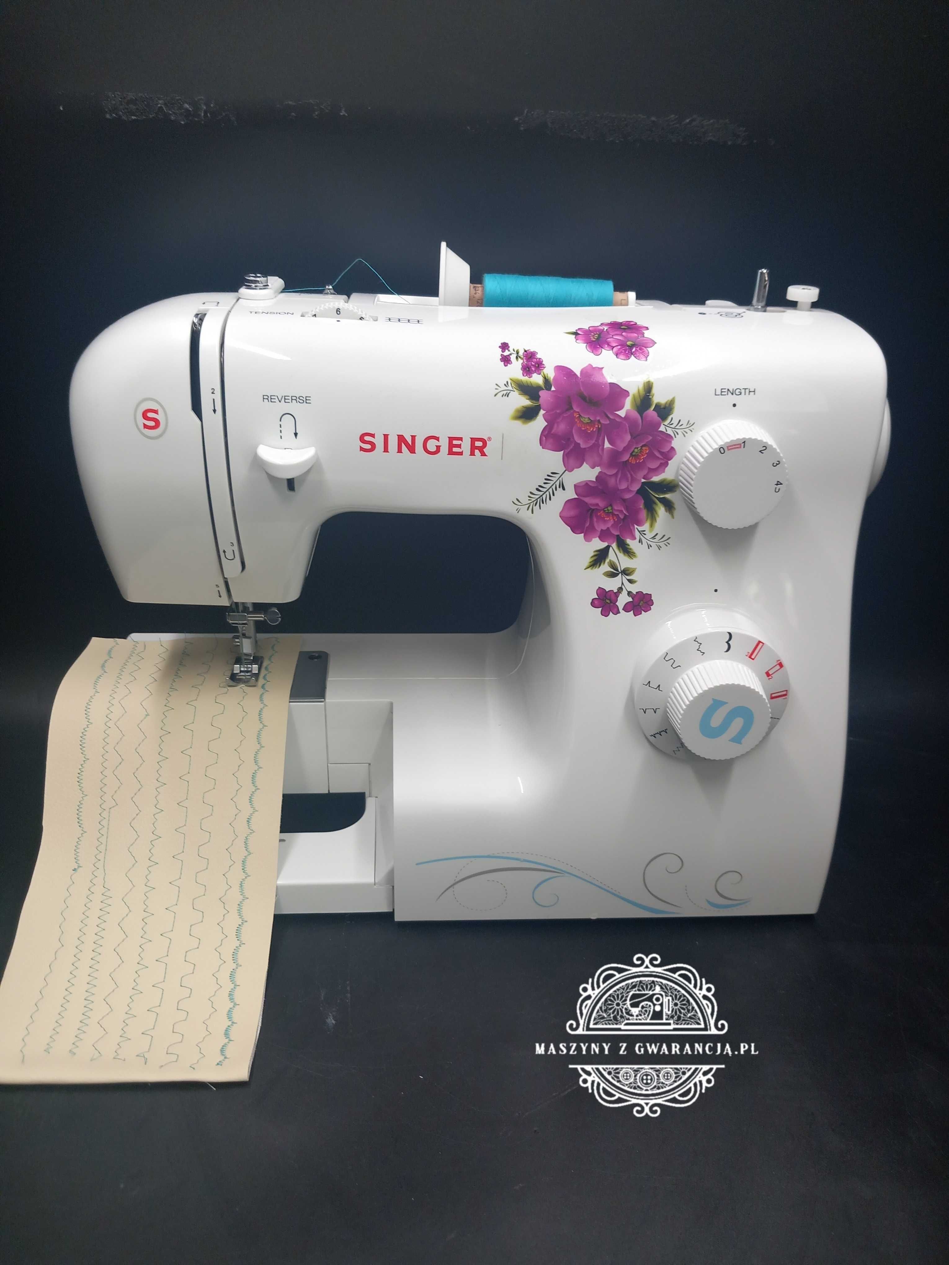 Maszyna do szycia Heavy Duty SINGER skóra dresówka jeans 12 MSC GW.