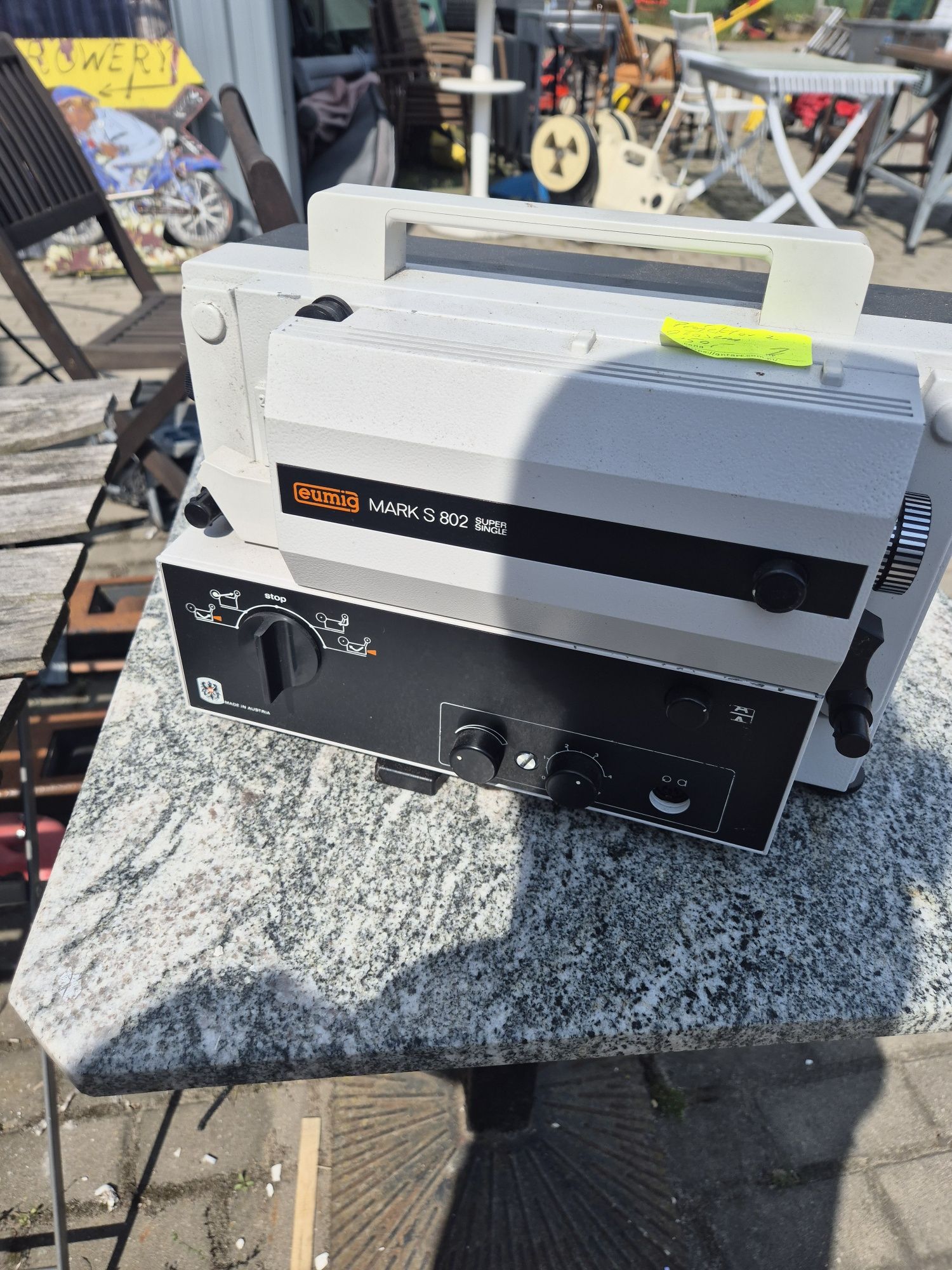 Projektor EUMIG mark S 802 -  SUPER 8MM Z GŁOSEM