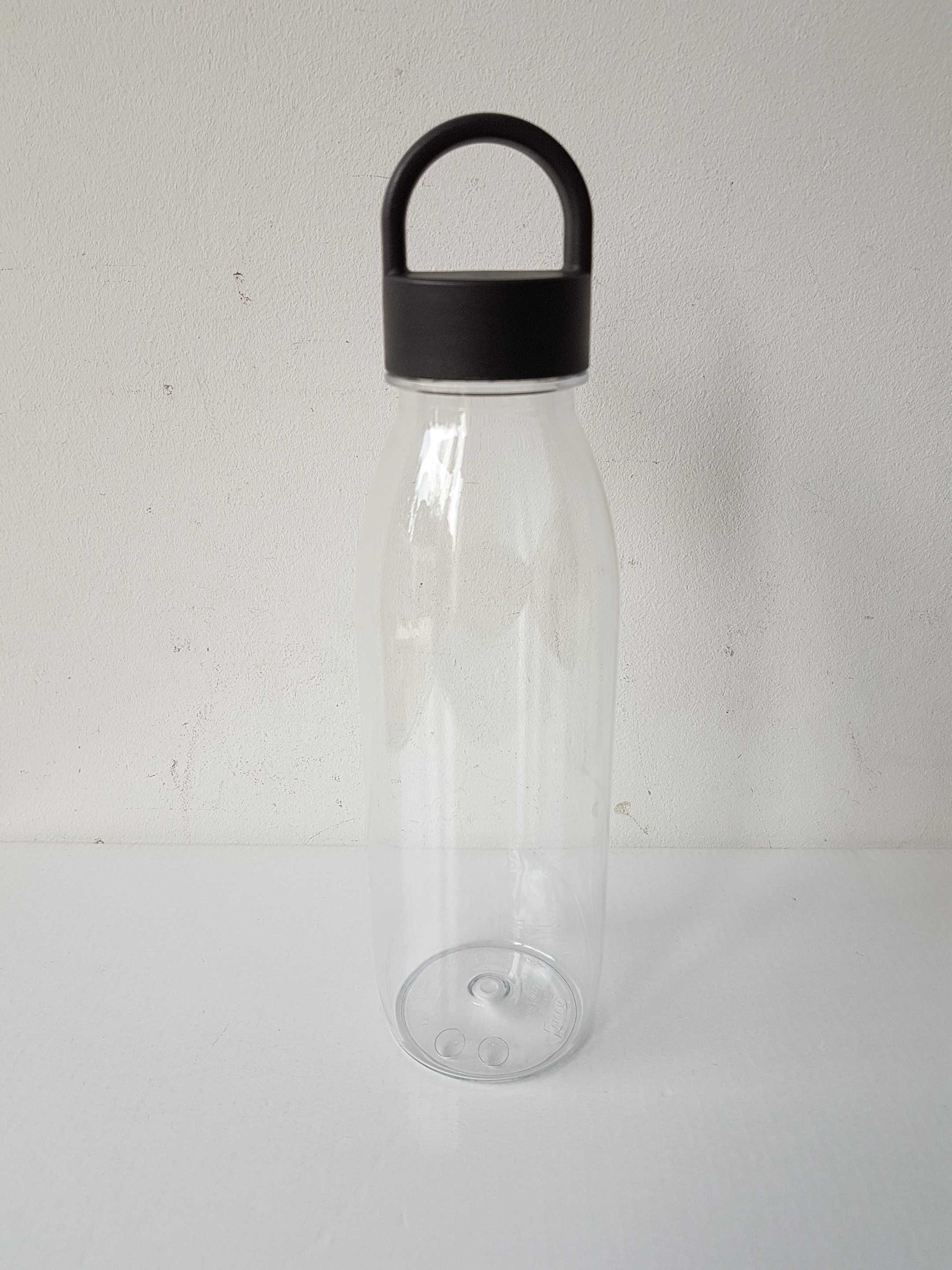 IKEA 365+ Nowa plastikowa butelka bidon na wodę ciemnoszary 0.5 l