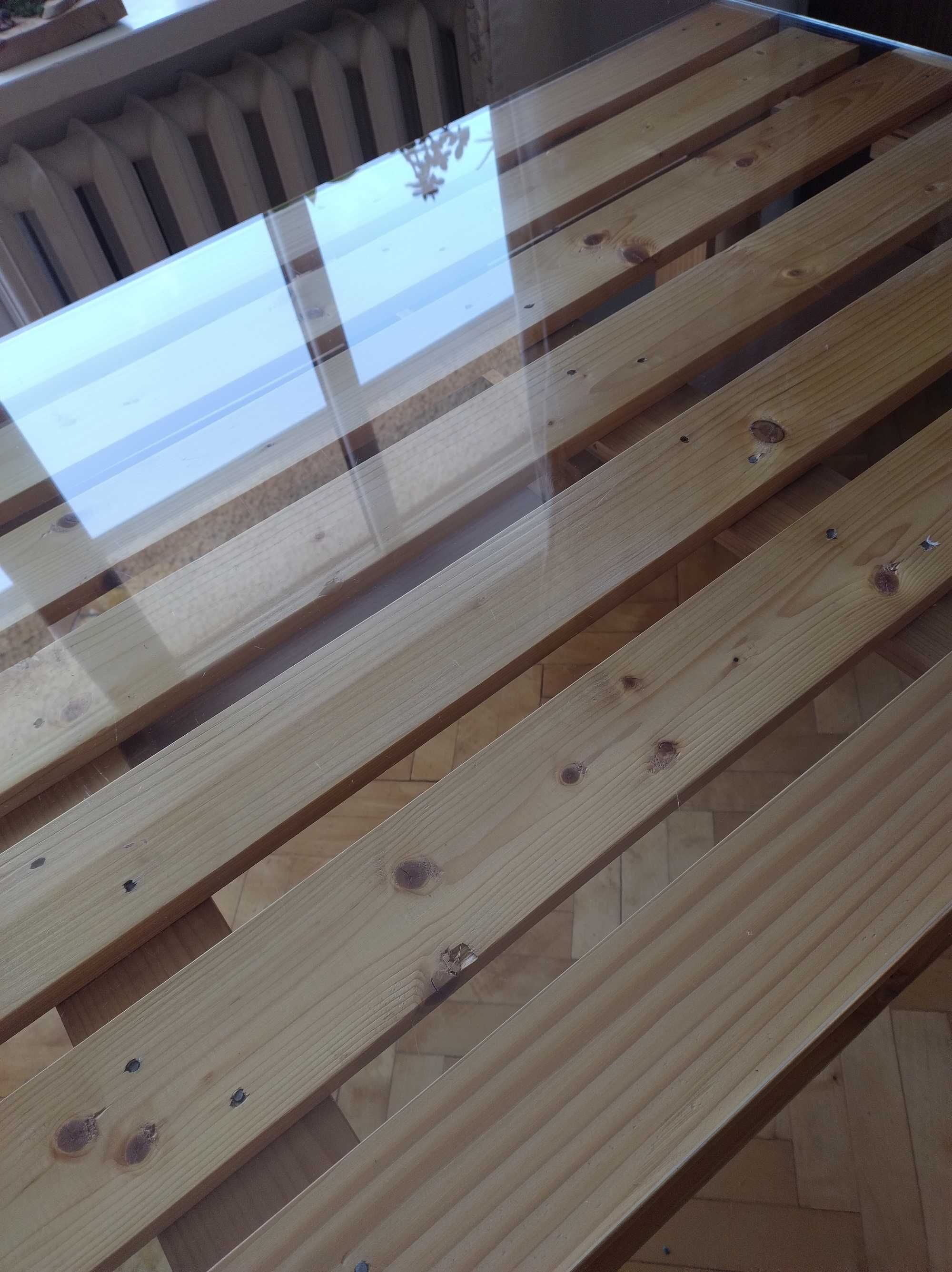 Stół wzorowany na paletach 170x90