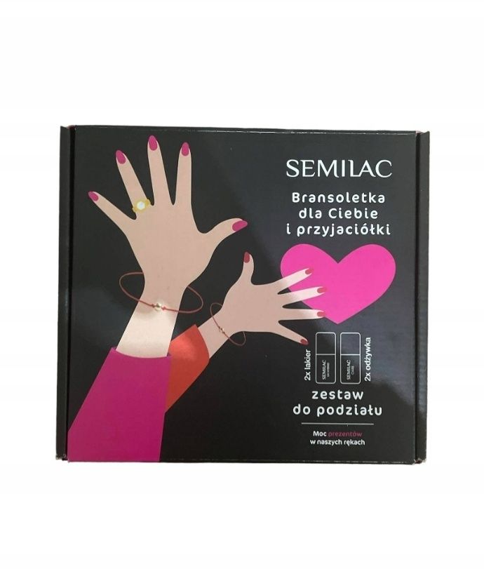 Semilac Manicure Zestaw Z Bransoletką